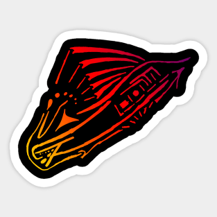 Arcane Eye Sunset Variant Sticker